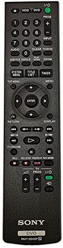 Universal Replacement Remote Control Compatible with Sony RDR-VX525, RDR-VX555, RDR-VXD655, SDR-VX525, RMT-D247P, D250P, D251P, D224P, D258P - for TV, DVD, HDD Recorder & Player - Perfect for Home Entertainment System