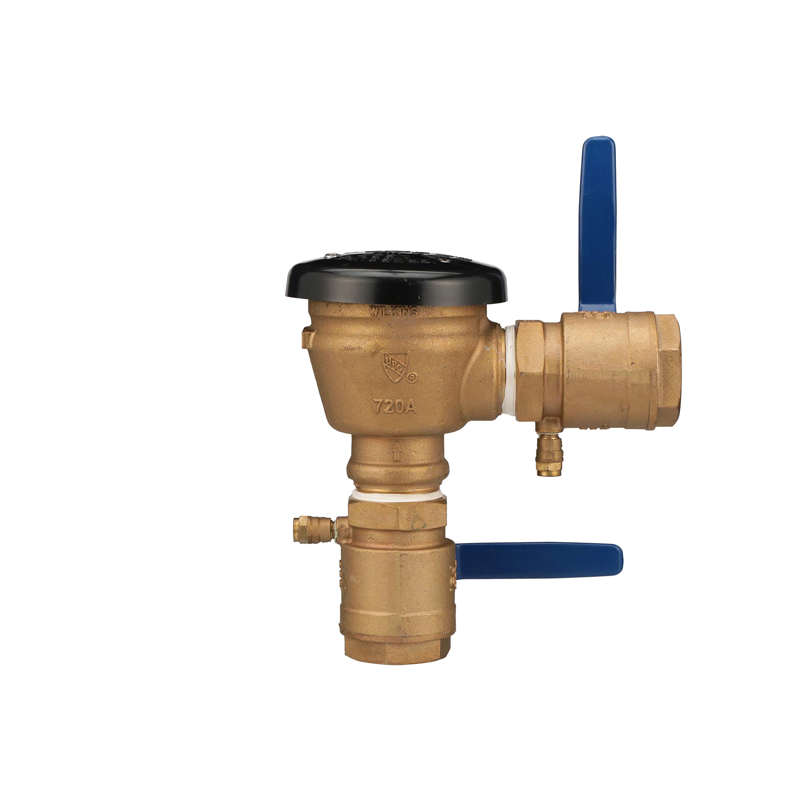 Zurn Wilkins 2-720A 2-Inch 720A Pressure Vacuum Breaker Assembly - Backflow Preventer for Irrigation Systems & Water Supply Protection