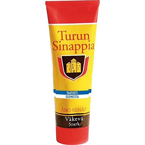 Premium TURUN ISO Strong Red Mustard 275g - Authentic Finnish Mustard (Pack of 9) | Perfect for Hot Dogs, Sandwiches & Charcuterie Boards