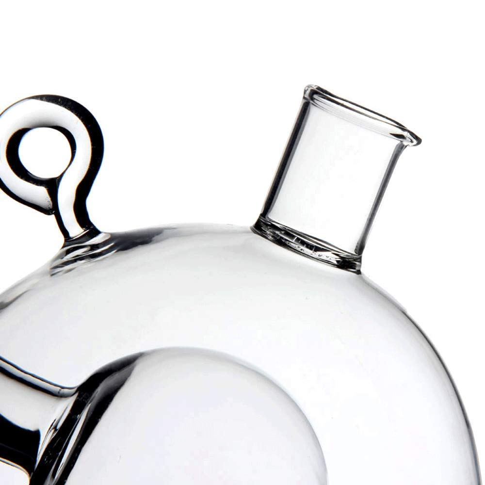 Premium Glass Olive Oil Bottle & Vinegar Dispenser - Elegant Kitchen Cruet for Oil & Vinegar - Perfect for Salad Dressing, Cooking & Tabletop Serving