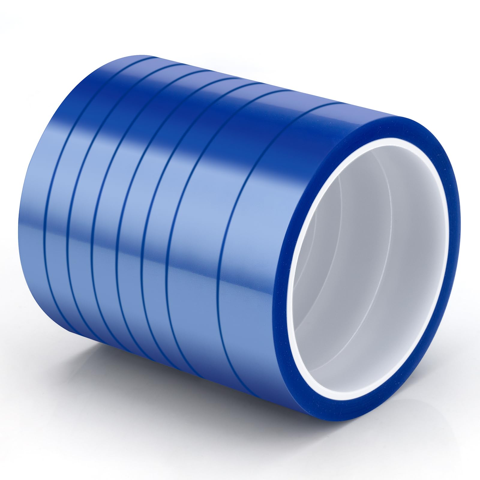 Heat Resistant Sublimation Tape - 8 Rolls High Temp Adhesive Tape (10MM & 20MM) for Heat Transfer, Electronic Soldering - Withstands 220°C (428°F) - Perfect for T-Shirt Pressing, Mug Printing & DIY Craft Projects