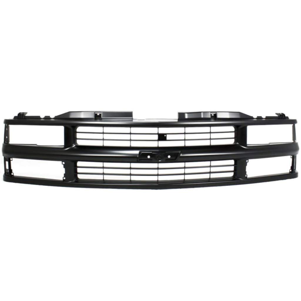 Chevy C2500 Grille Assembly 1994-2000 - Black Painted for Off-Road & Custom Builds