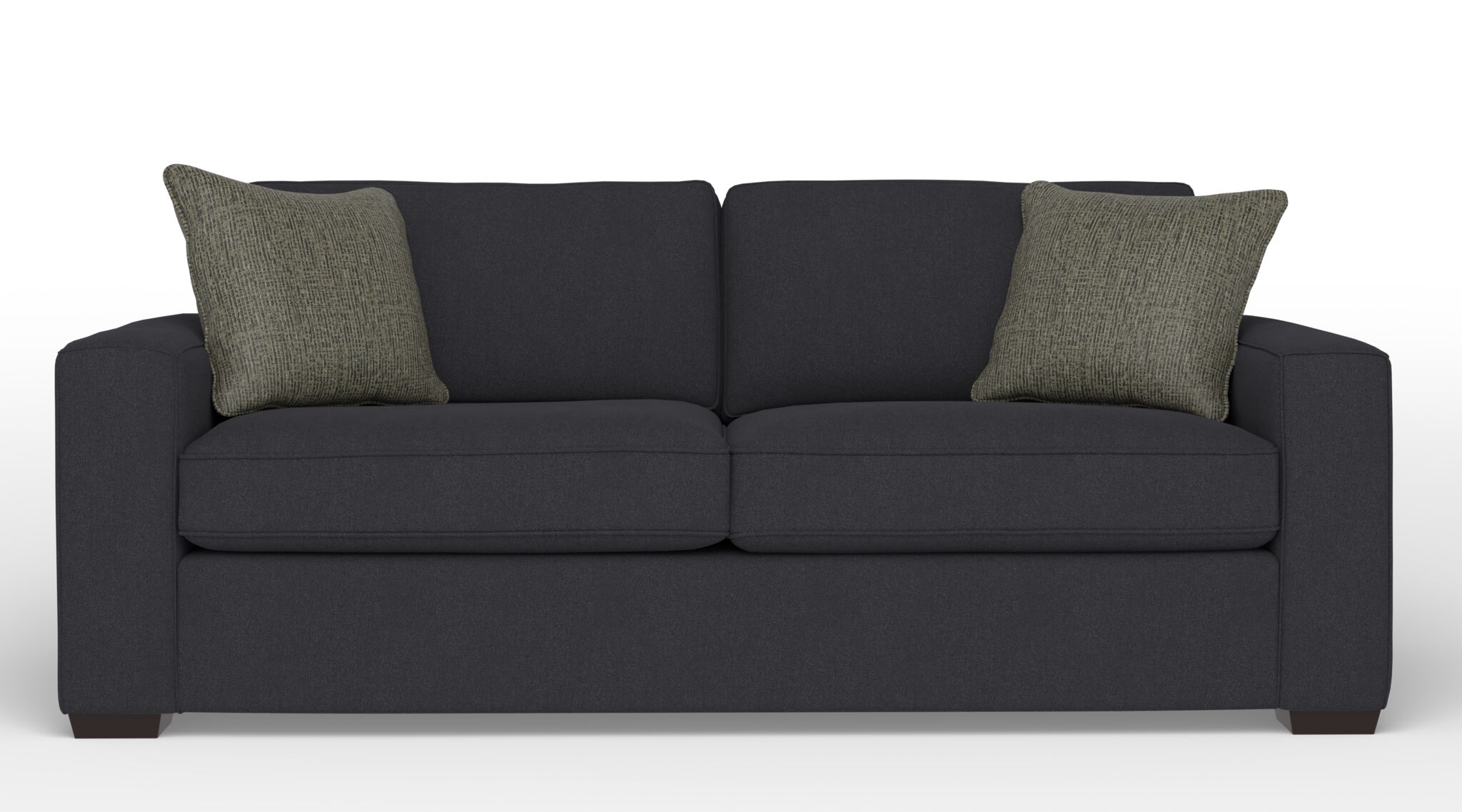 Celeste Sofa in Cabana Dark Grey - Modern Comfortable Living Room Furniture for Relaxing & Entertaining