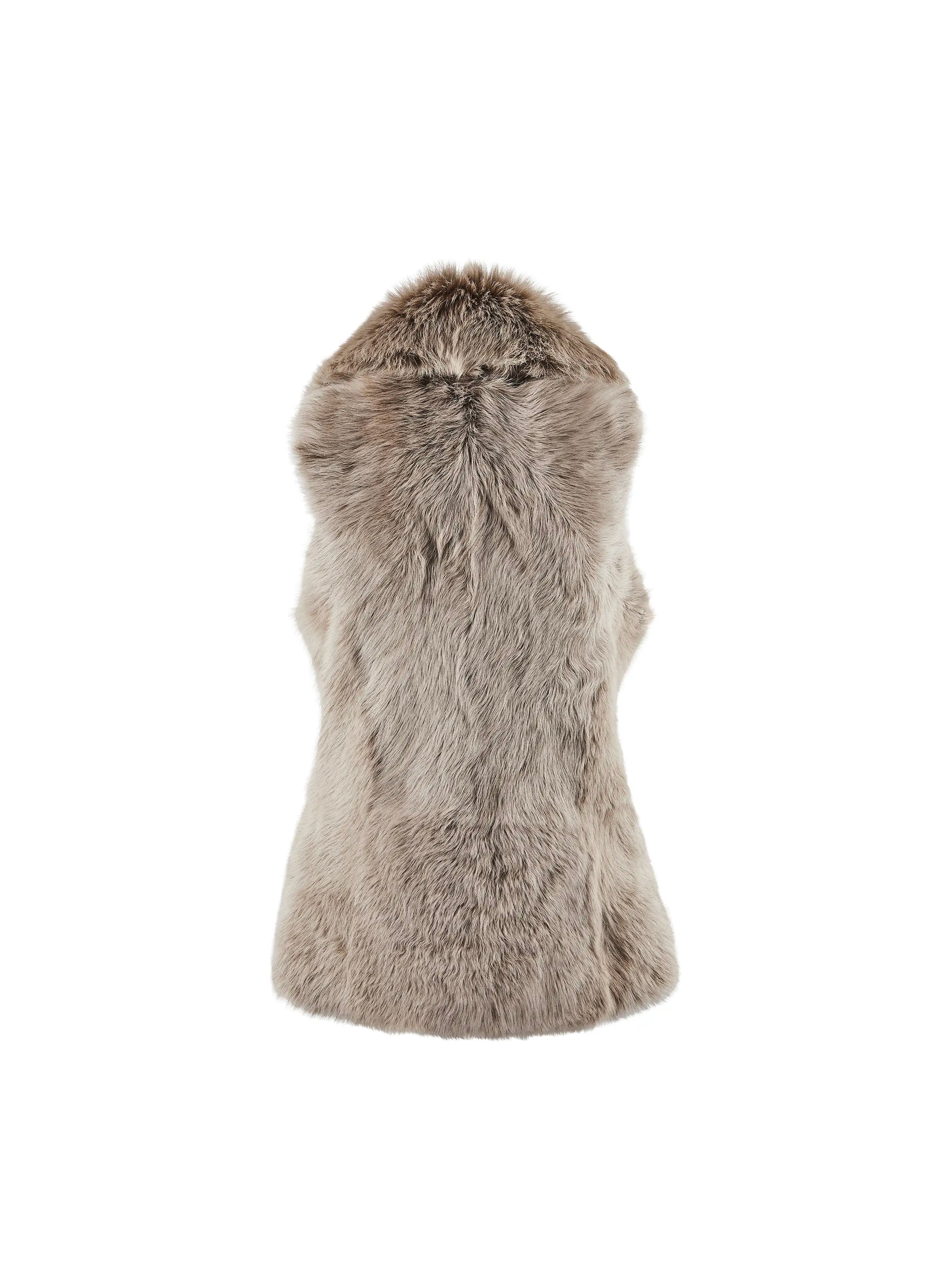 Reversible Elizabeth Gilet Vest for Women - Stylish Mushroom Color Outerwear - Perfect for Fall Layering, Office Wear & Casual Outfits