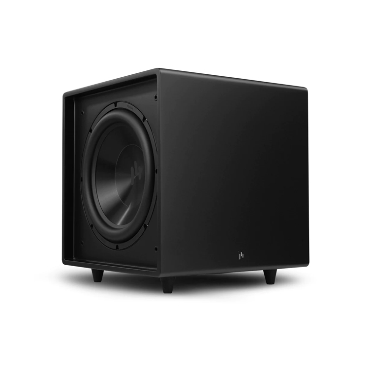 Aperion Bravus II 12D 650W Powered Subwoofer - High Performance Home Theater Subwoofer with Deep Bass (Stealth Black) | Perfect for Movie Nights, Gaming & Music Listening