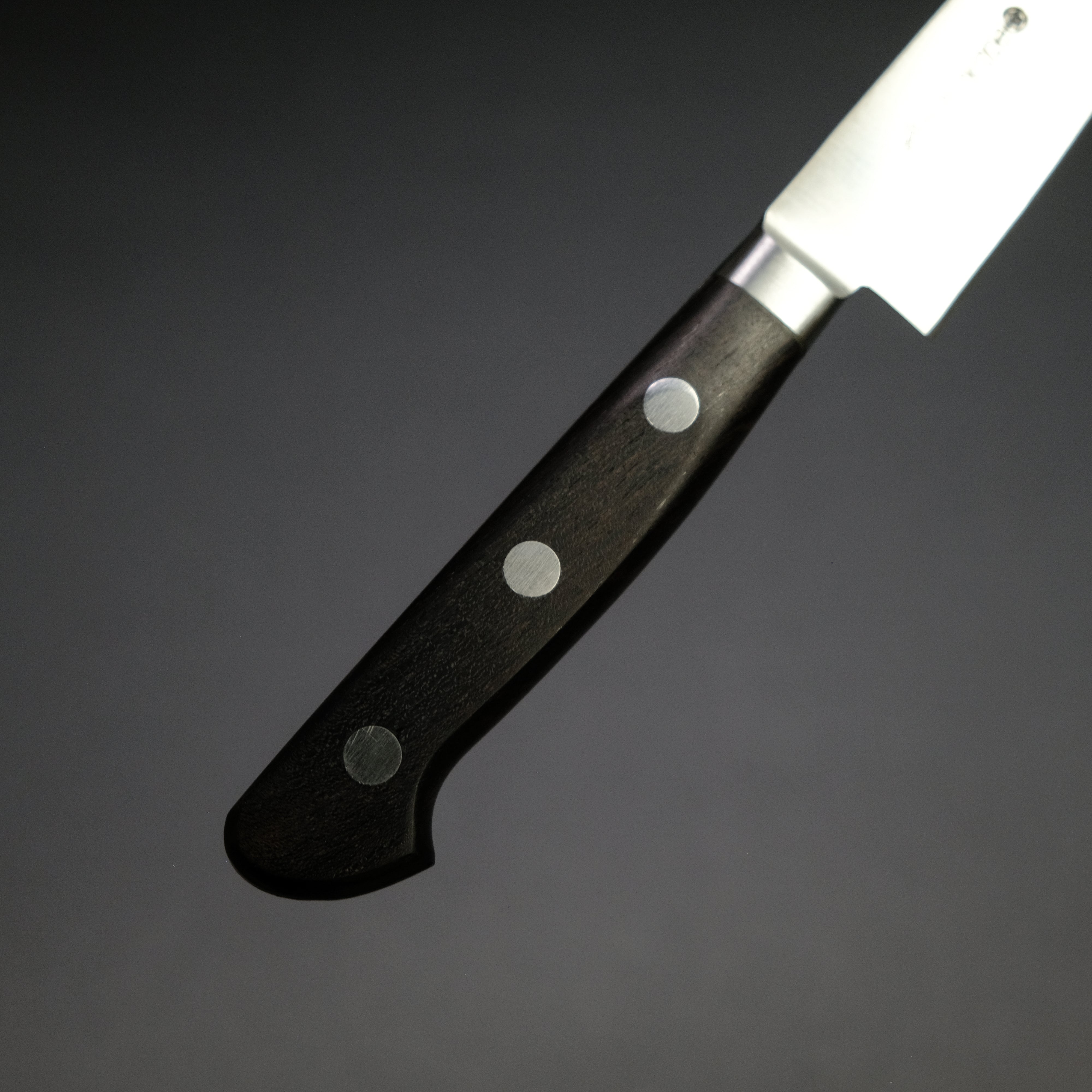 Masakane Vintage SK Petty Knife 150mm - High Carbon Steel Blade with Ebony Wood Handle - Perfect for Home Cooking, Sushi Preparation & Professional Chefs