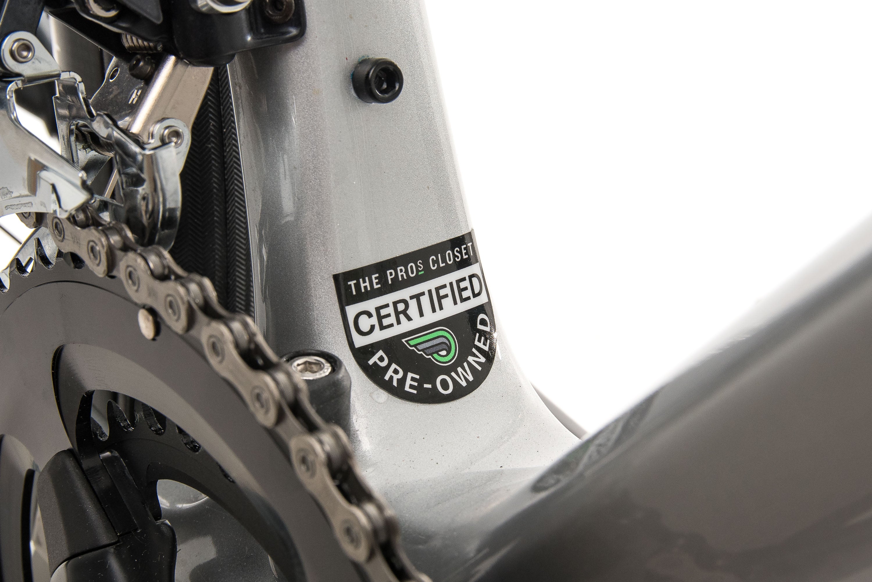 Argon 18 Krypton GF Disc Di2 Road Bike - Mercedes Benz Inspired Silver Finish (2019, Medium) | Premium Carbon Frame for Racing & Endurance Cycling