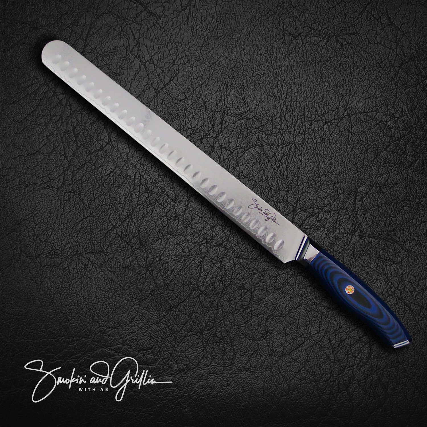 Premium AB Signature Japanese Damascus Steel 12