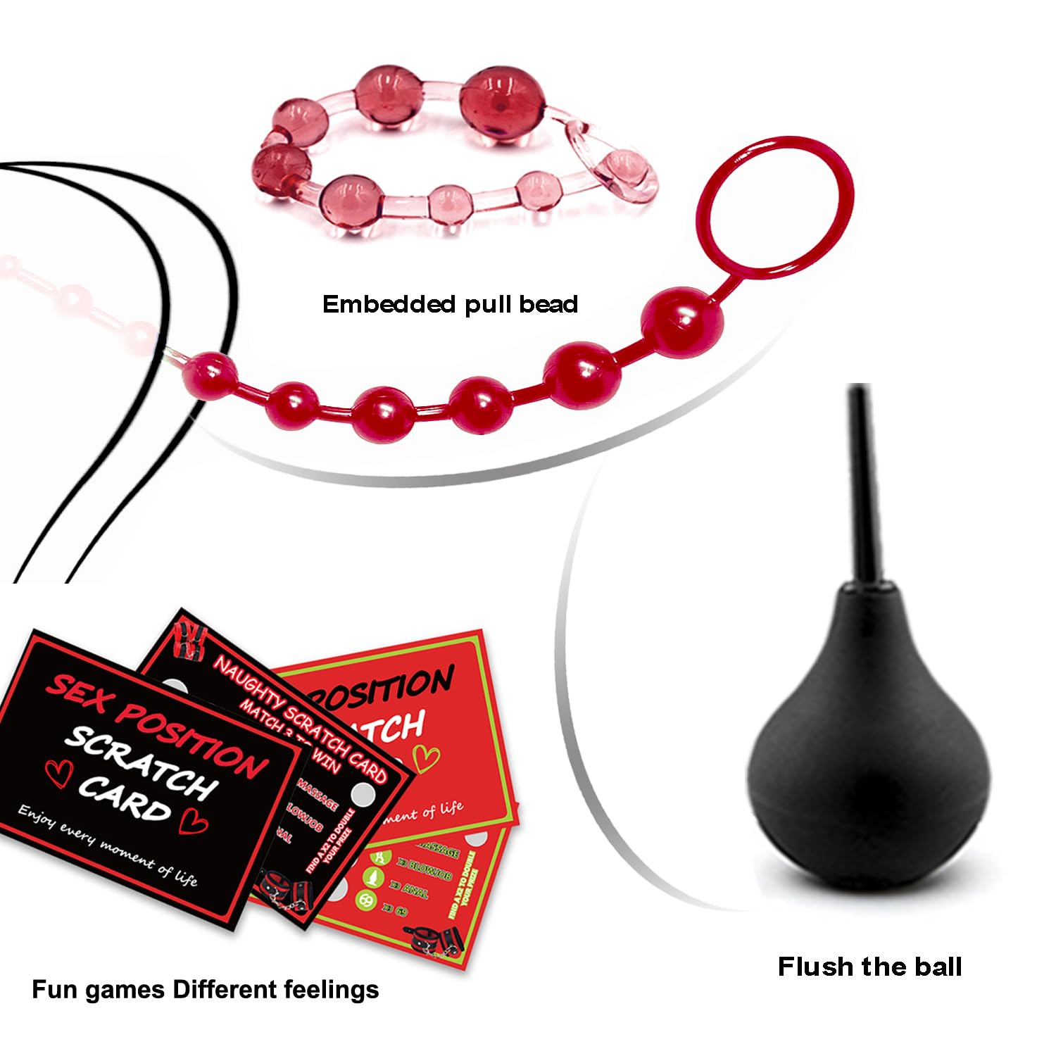 32PCS BDSM Bondage Kit for Couples - Handcuffs, Anal Toys & Restraint Set | Fetish Sex Toys for Women & Men | Perfect for Spicing Up Bedroom Play & Kinky Pleasure