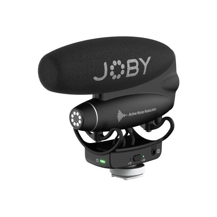 JOBY Wavo PRO Hybrid Analog/USB Shotgun Microphone for DSLR Cameras - Perfect for Vlogging, Interviews & Studio Recording