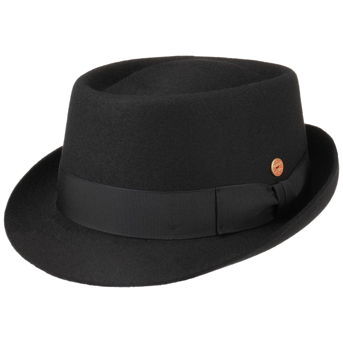 Stylish Gareth Soft Wool Pork Pie Hat by Mayser - Classic Winter Fedora for Men & Women - Perfect for Outdoor Activities, Casual Wear, and Fashion Events