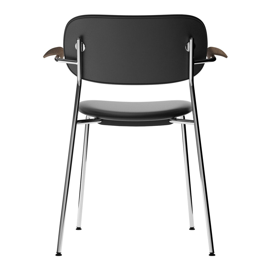 Co Dining Chair with Armrests - Fully Upholstered Modern Dining Chair for Kitchen, Dining Room & Breakfast Nook - Comfortable & Stylish Seating Solution