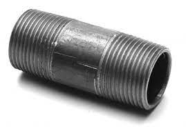 1/2x5 Black Steel Nipple (M113FX5) 113BS D5 - Heavy Duty Pipe Fitting for Plumbing, Gas Lines & Industrial Applications