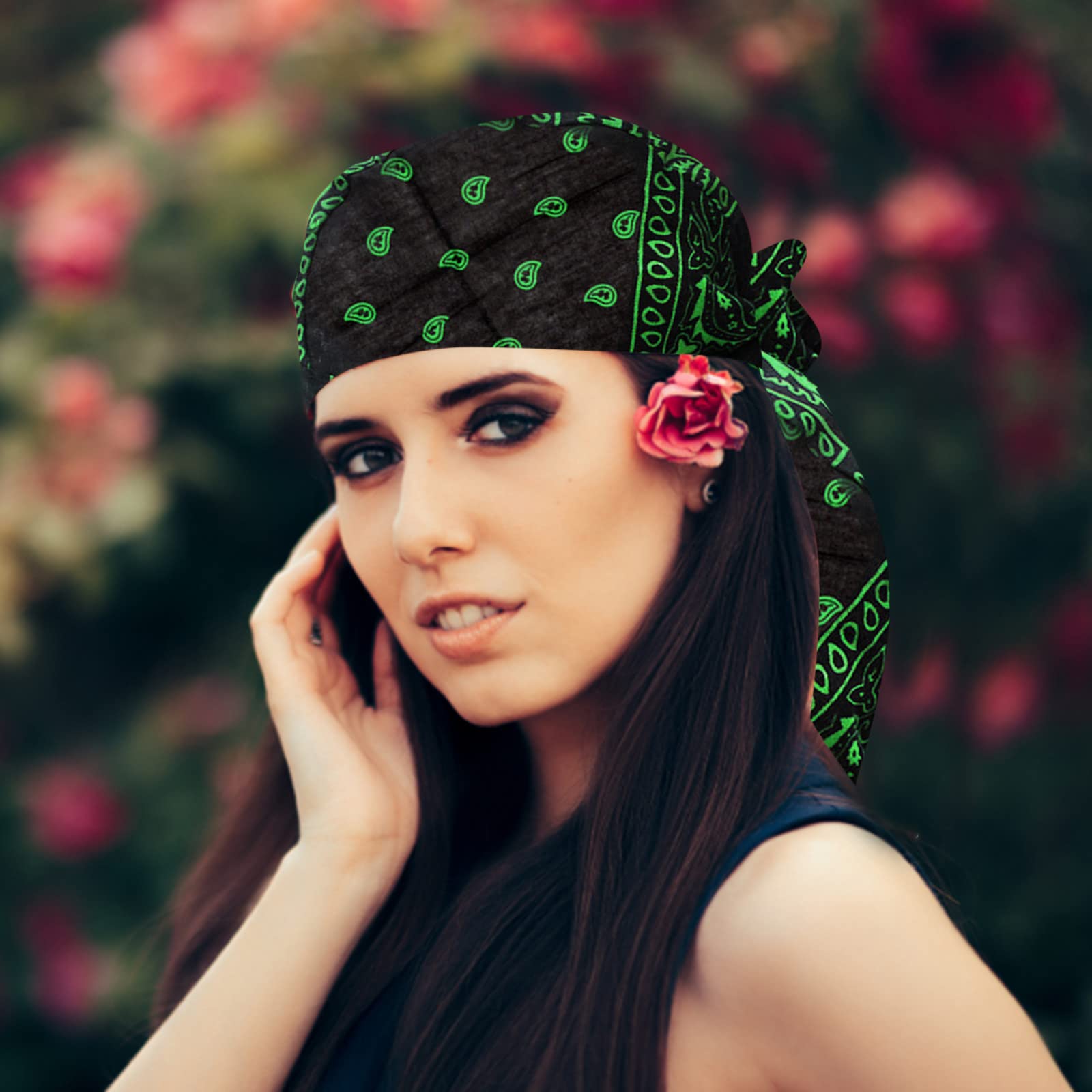 Premium Cotton Dew Rags & Beanie Caps - Moisture-Wicking Bandana & Welding Doo Rag for Men & Women - Perfect for Work, Sports & Outdoor Activities