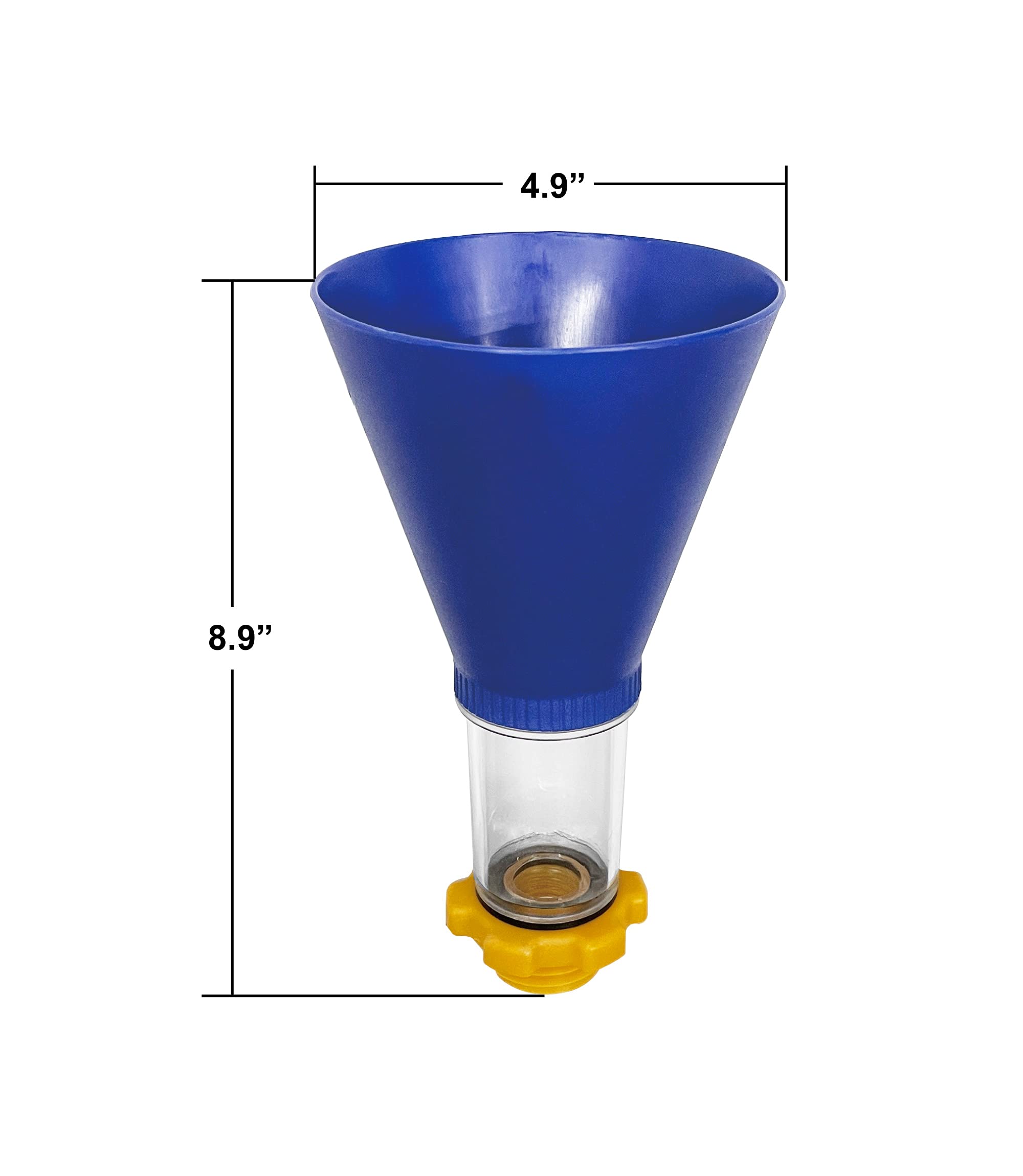 No-Spill Oil Funnel for Subaru Vehicles - Leak-Proof Engine Oil Filler Spout for Subaru Outback, Forester, Impreza - Perfect for DIY Oil Changes & Garage Maintenance