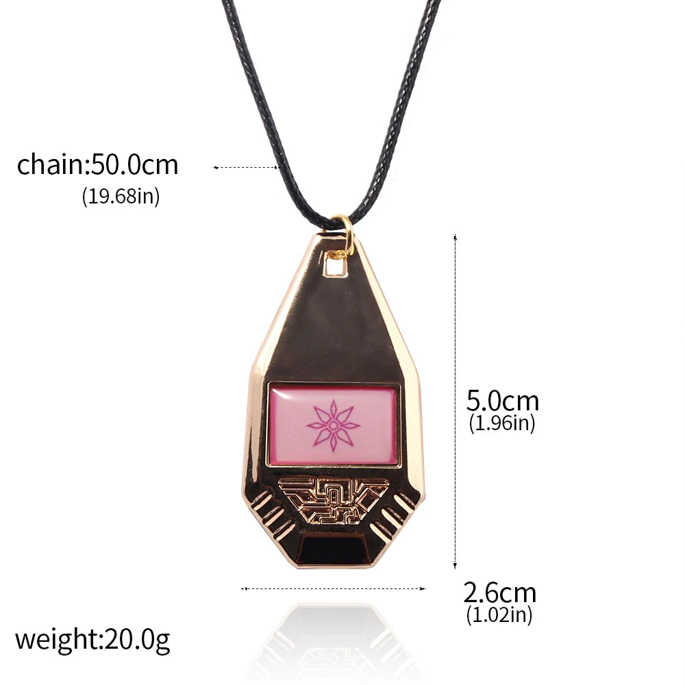Digimon Necklace - Anime & Gaming Jewelry for Fans - Perfect Gift for Cosplay, Collectors, and Digimon Enthusiasts
