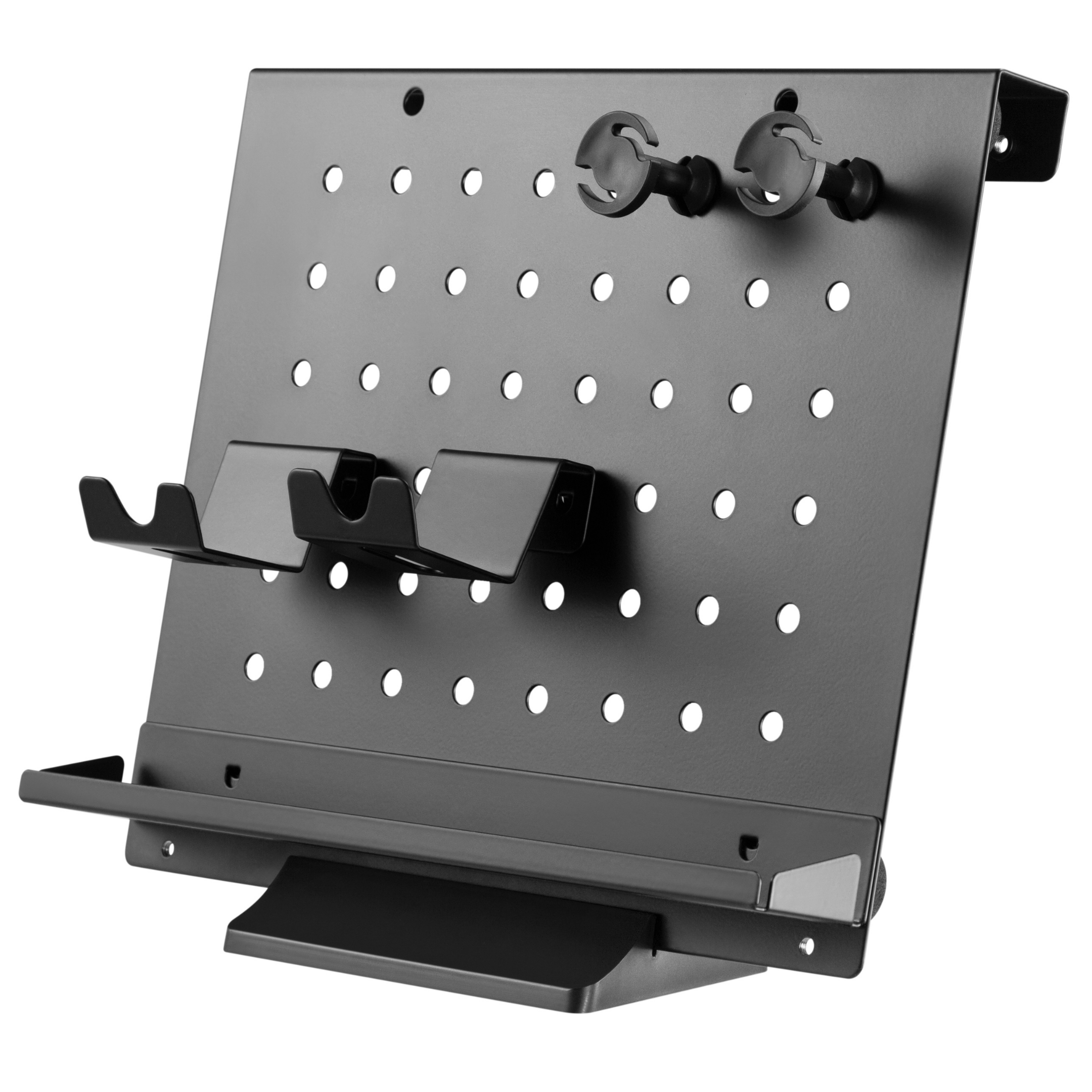 Pegboard Desktop Organizer - Wall Mounted Office Desk Accessory for Tools, Supplies & Stationery - Perfect for Home Office, Workshop & Garage Organization
