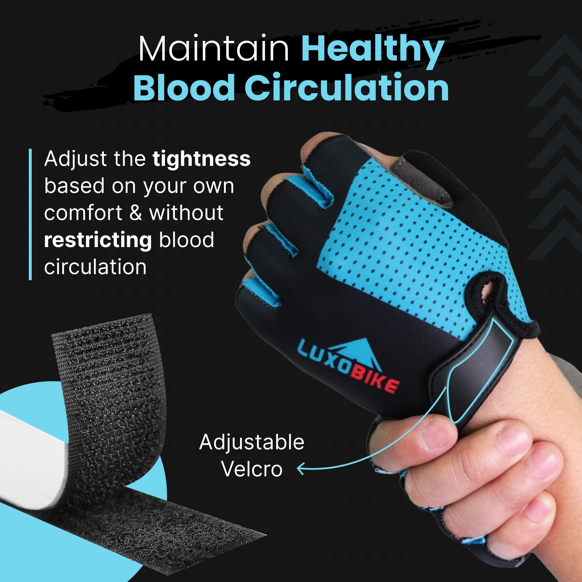 Cycling Gloves for Men & Women - Anti-Slip, Breathable for Mountain Biking & Sports
