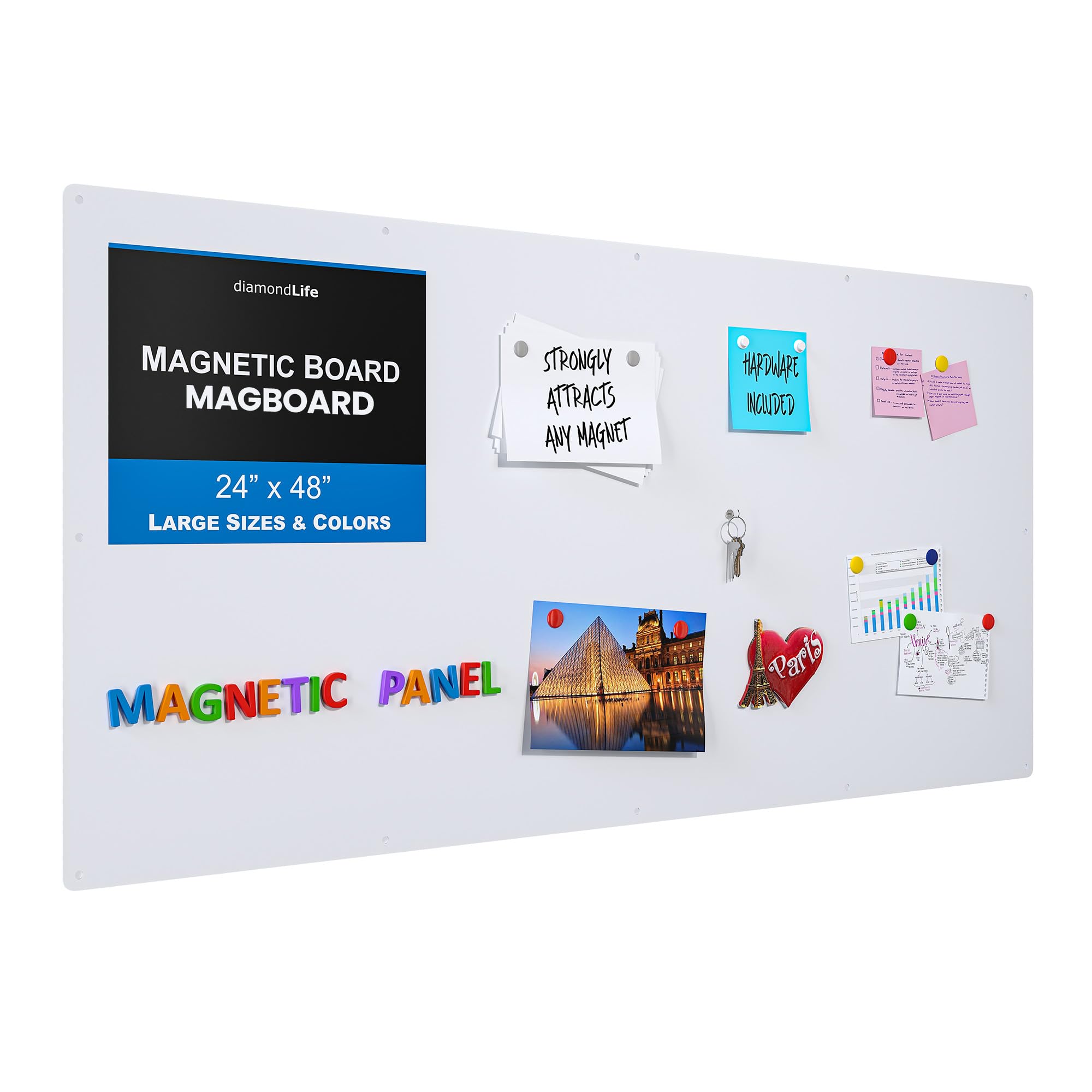 Premium Diamond Life Magnetic Whiteboard - 24