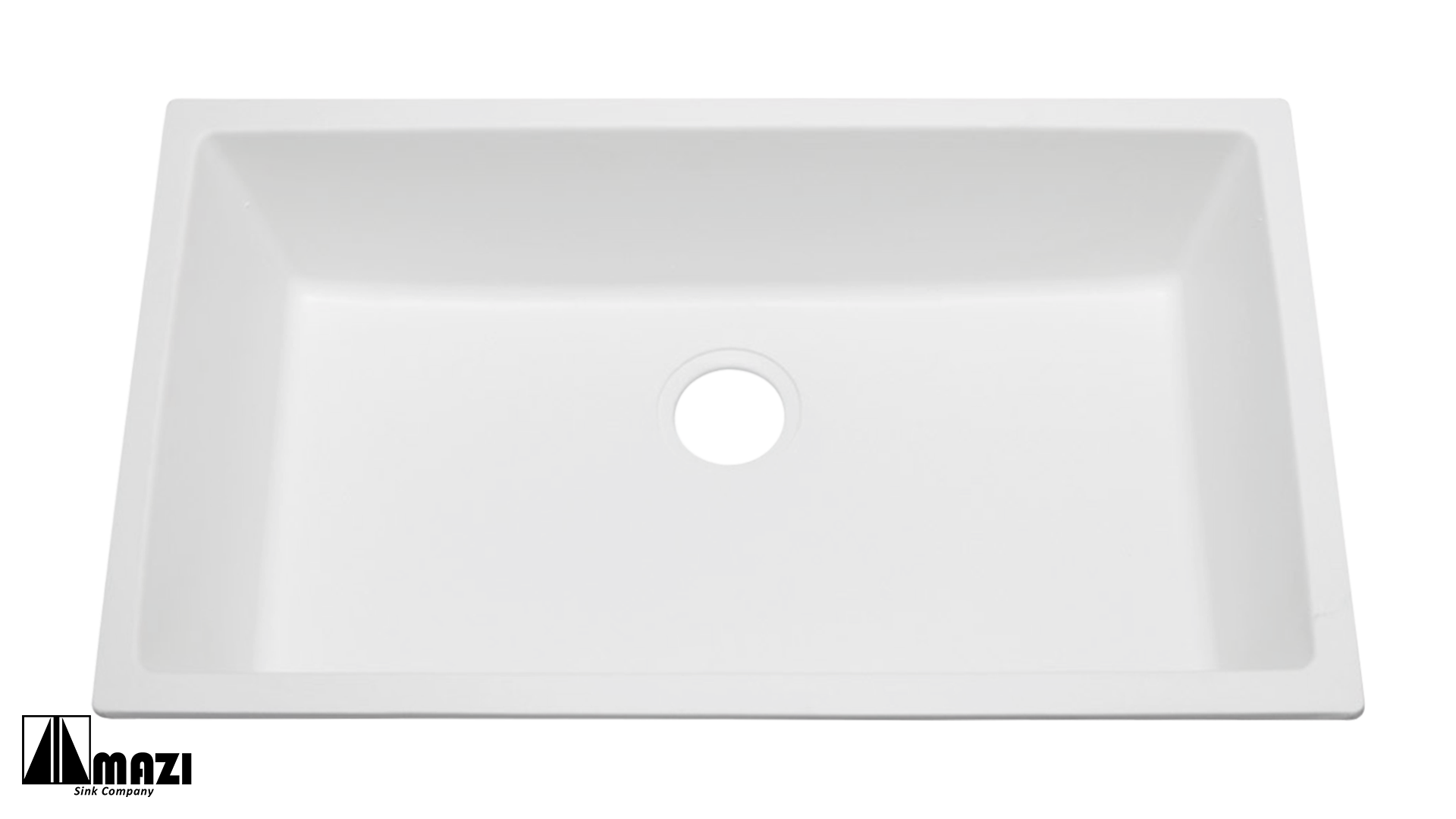 Premium Granite Composite Kitchen Sink KA1 - Heavy Duty 33x22 Inch Undermount Single Bowl Sink for Modern Kitchens, Restaurants & RV Use