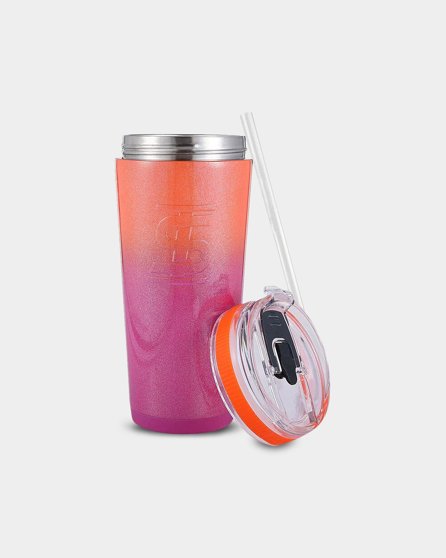 Insulated Ice Shaker Flex Bottle - Leakproof Stainless Steel Protein Shaker Cup for Gym, Workout & Travel - Keeps Drinks Cold for 24 Hours
