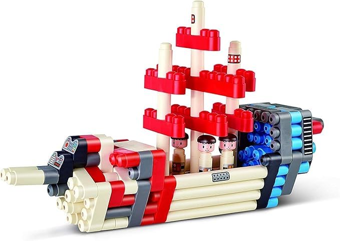 Poly-M 760025 Building Blocks Toy Kit for Kids - STEM Learning, Creative Play & Educational Fun | Perfect for Classrooms, Birthday Gifts & Family Bonding Activities