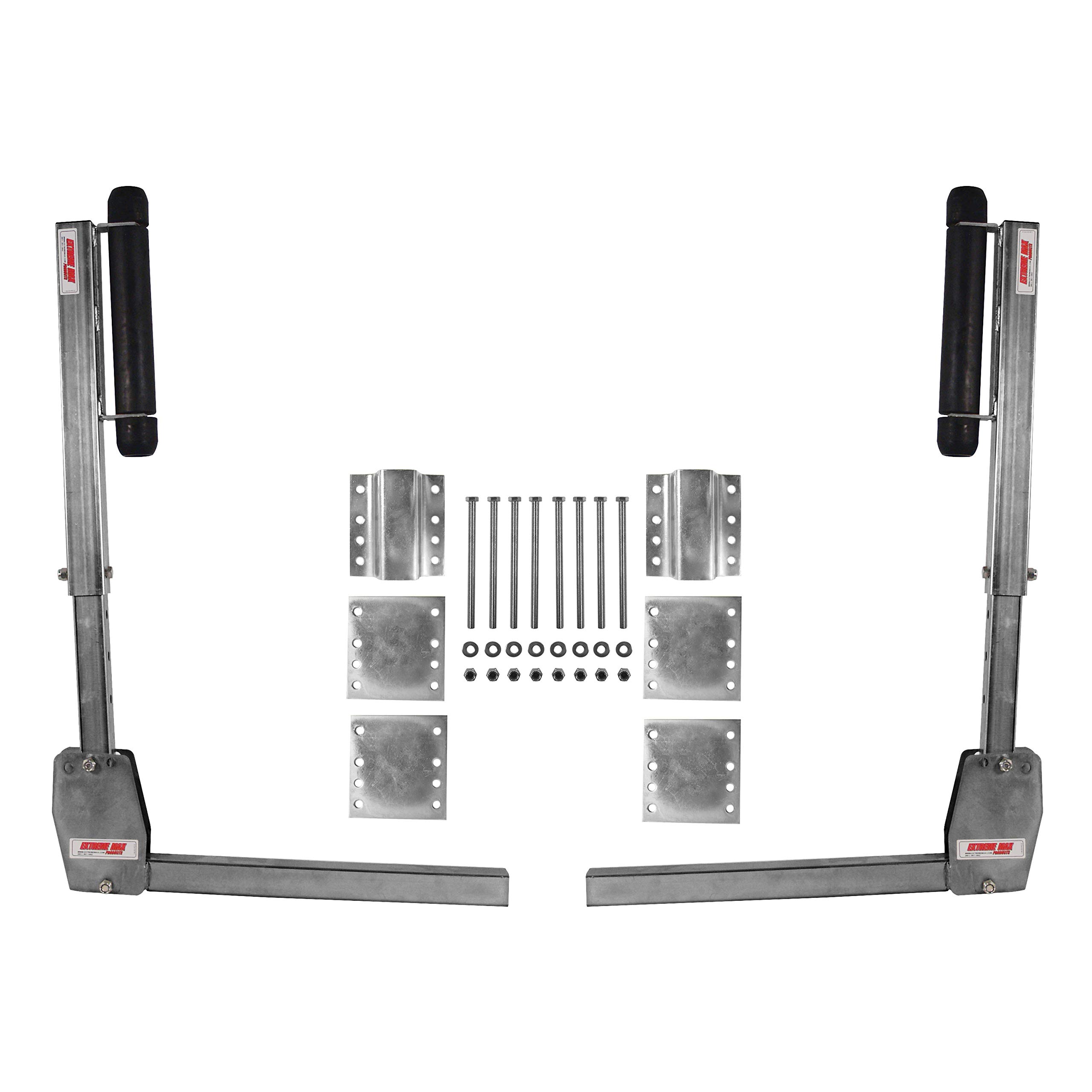 Extreme Max 3005.2184 Adjustable Boat Trailer Roller Guide-On System - Perfect for Safe and Easy Boat Loading/Unloading at Docks & Ramps