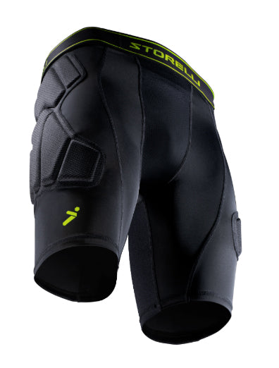 STORELLI BODYSHIELD GOALIE SHORTS - Soccer Goalkeeper Protective Padded Shorts for Men & Women - Perfect for Training, Matches & Goalkeeper Practice
