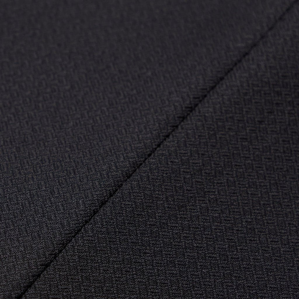 HENRY SARTORIAL X CARUSO Men's Black Peak Lapel Blazer Jacket - Formal Business Suit for Office, Wedding & Special Occasions