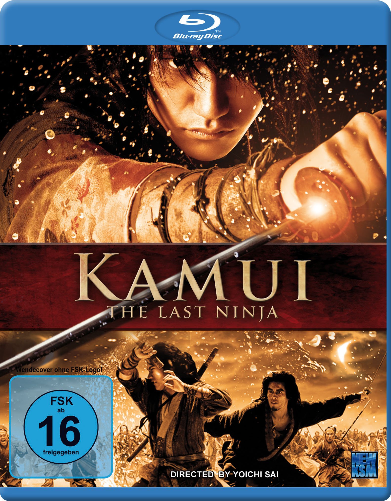 Kamui - The Last Ninja Blu-ray | German Import | Action-Packed Ninja Adventure for Movie Nights & Anime Fans