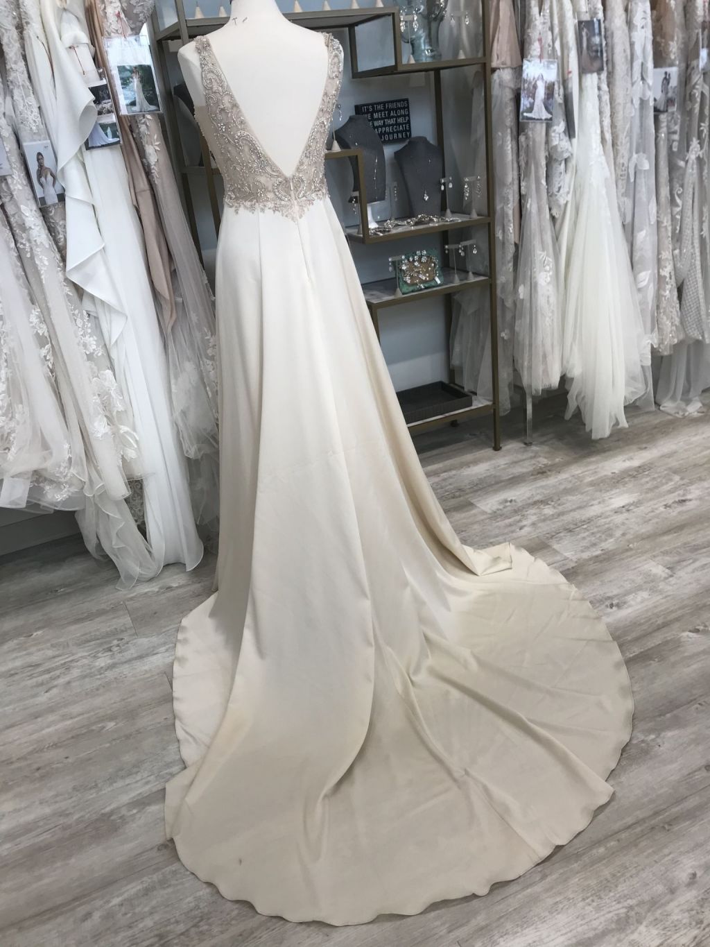 Casablanca 2344 Rosa Sample Gown - Elegant Wedding Dress for Brides, Perfect for Church Ceremonies & Formal Receptions