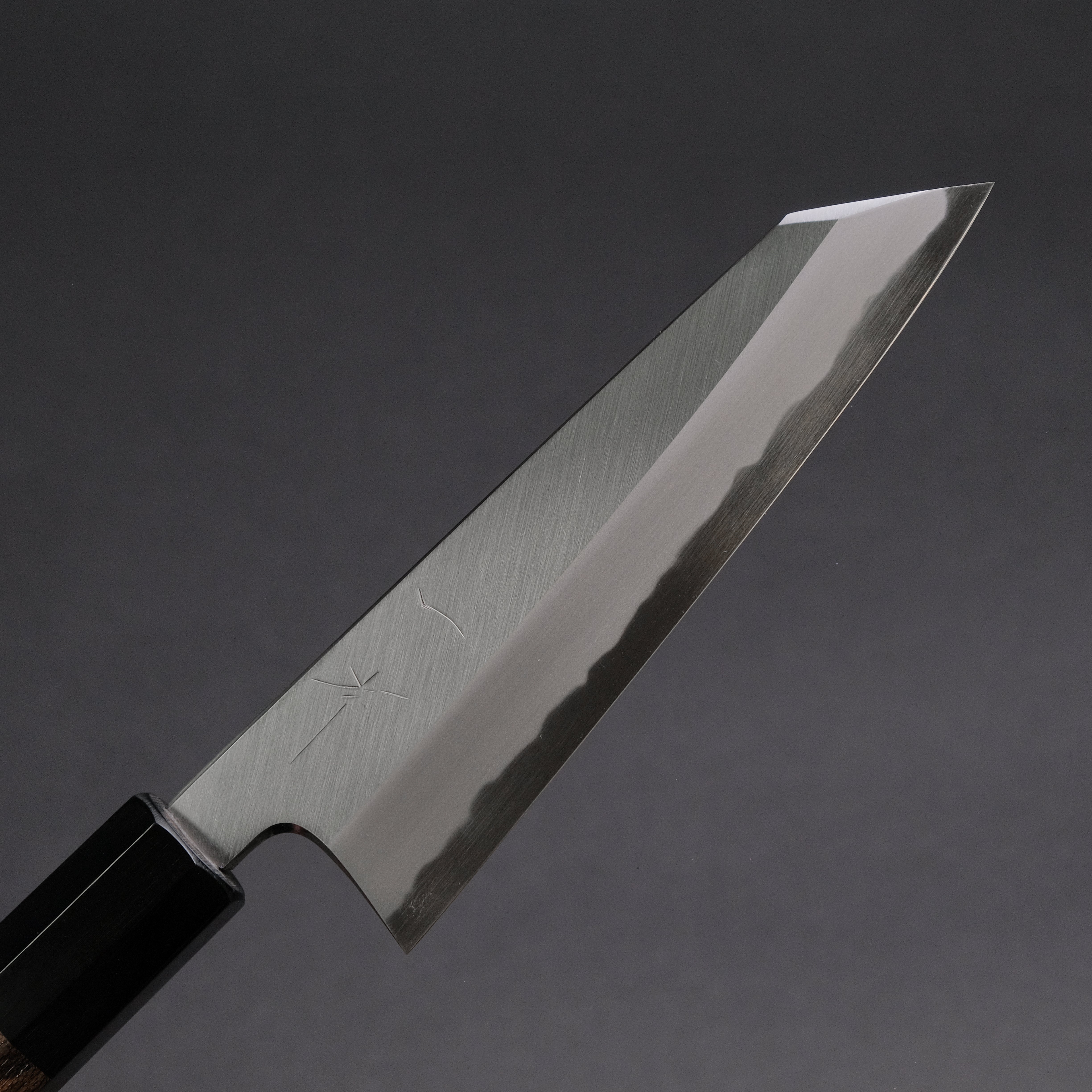 Hitohira Tanaka Kyuzo Blue #1 Migaki Bunka 145mm Japanese Chef Knife - Taihei Ebony Handle - Precision Slicing & Dicing for Sushi, Vegetables & Meat