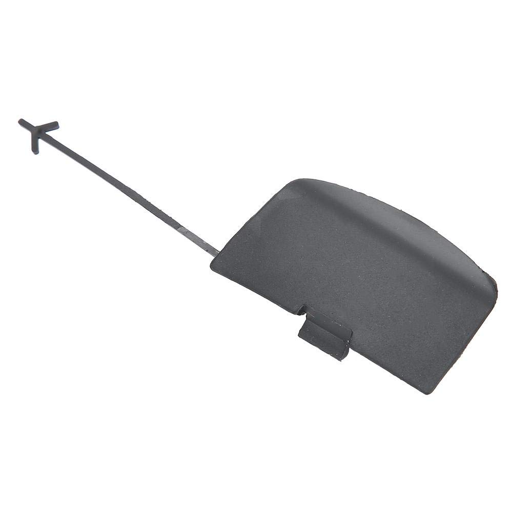 ABS Front Bumper Tow Hook Cover Cap for Fiat 500 (2007-2015) - Unpainted Replacement Part - Perfect for Car Protection & Off-Road Towing Accessories