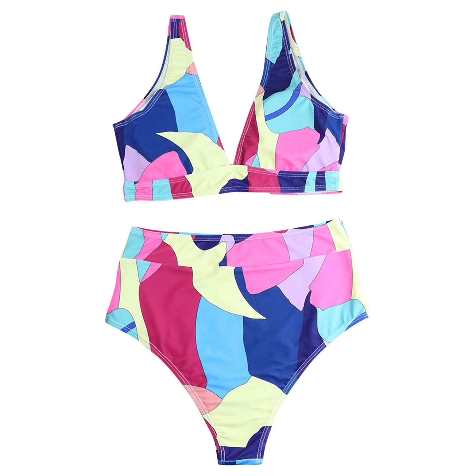 Women's Striped Bikini Set - Beachwear & Swimwear for Summer Fun