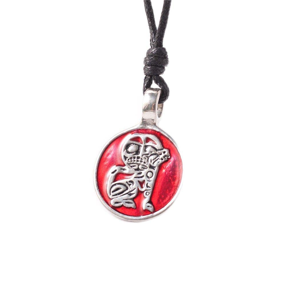 Coyote Totem Dog Silver Pewter Charm Necklace Pendant - Spiritual Animal Jewelry for Nature Lovers, Perfect for Outdoor Adventures & Meditation Gifts
