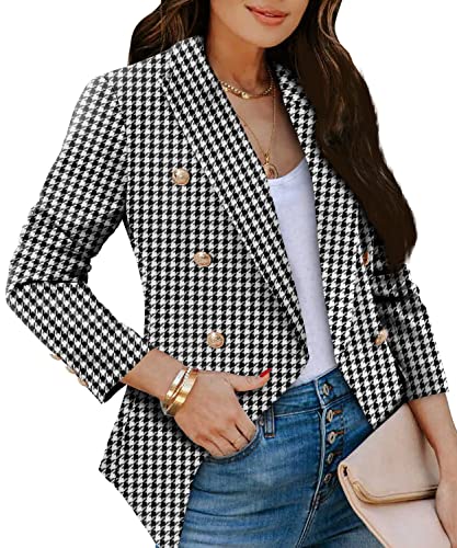 1-black Houndstooth