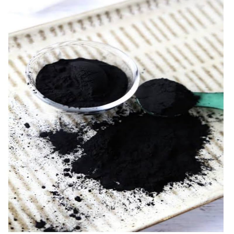 100% Pure Natural Activated Charcoal Powder for Deep Cleansing - Whitening & Brightening Face Mask for Glowing Skin (200g) | Detoxifying Facial Treatment for Acne, Blackheads & Oily Skin Care