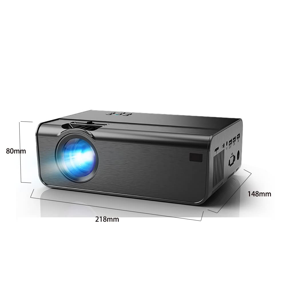 Multifunctional Smart Projector - 1080P HD Wireless WiFi Phone Screen Mirroring, 150