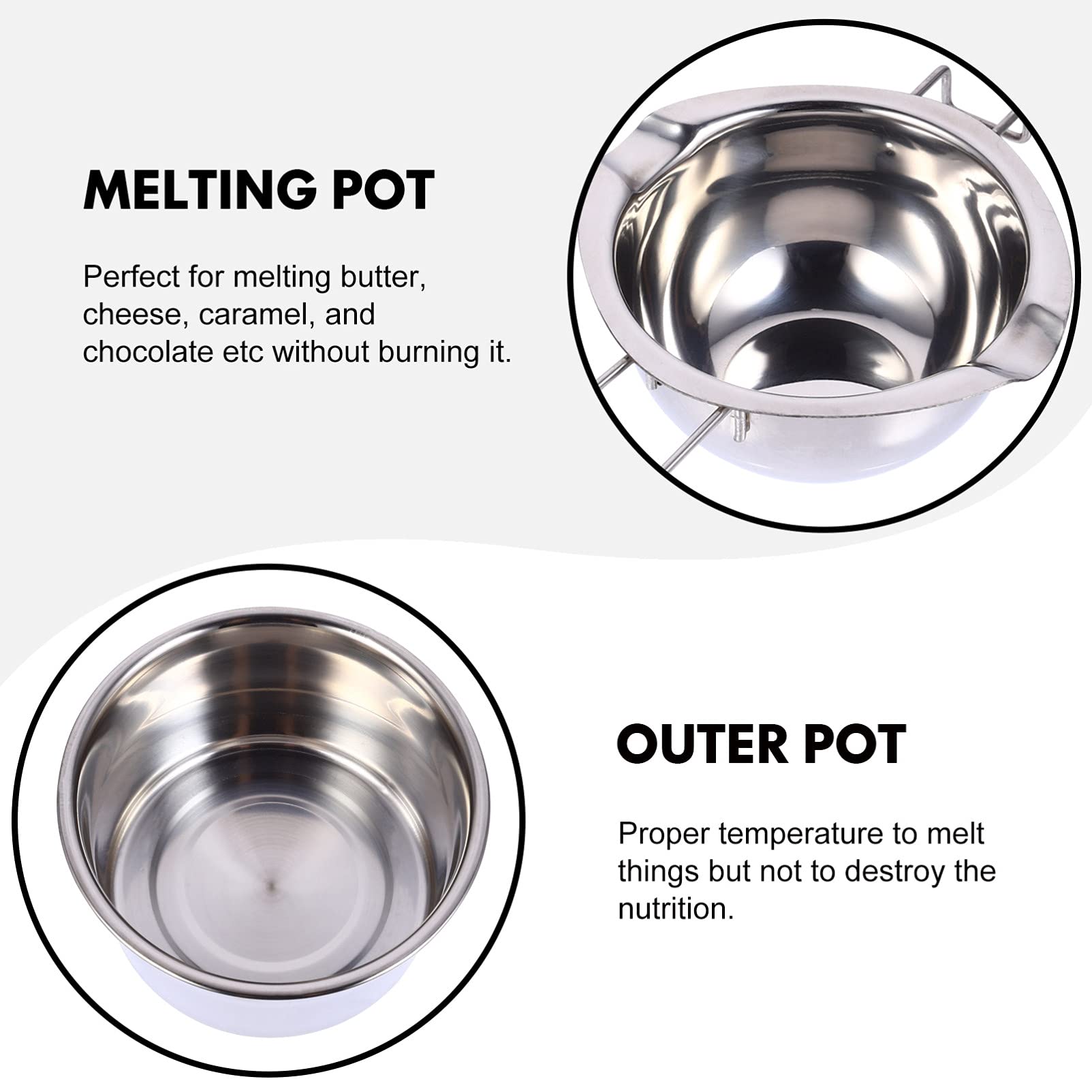 Hemoton 1 Set Lightweight Camping Cookware - Portable Hiking & Picnic Cooking Kit with Milk Pan - Perfect for Backpacking, Outdoor Adventures & Family Camping Trips