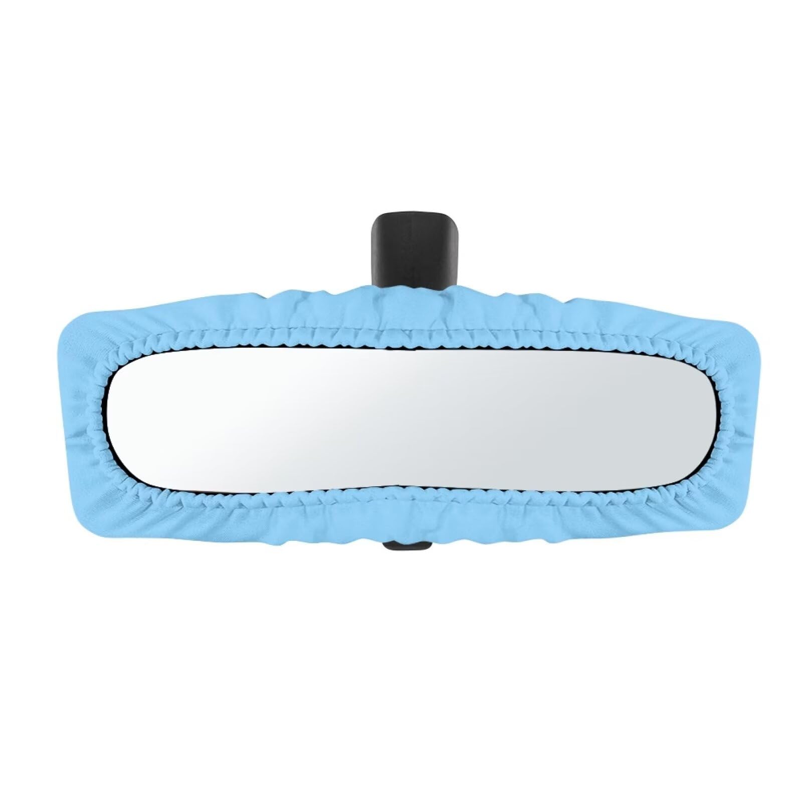 Blue Elastic Auto Rearview Mirror Cover Protector - Universal Fit for Cars, SUVs, Vans & Sedans | Decorative Car Accessories | Perfect Holiday Gift & Driving Safety Essential