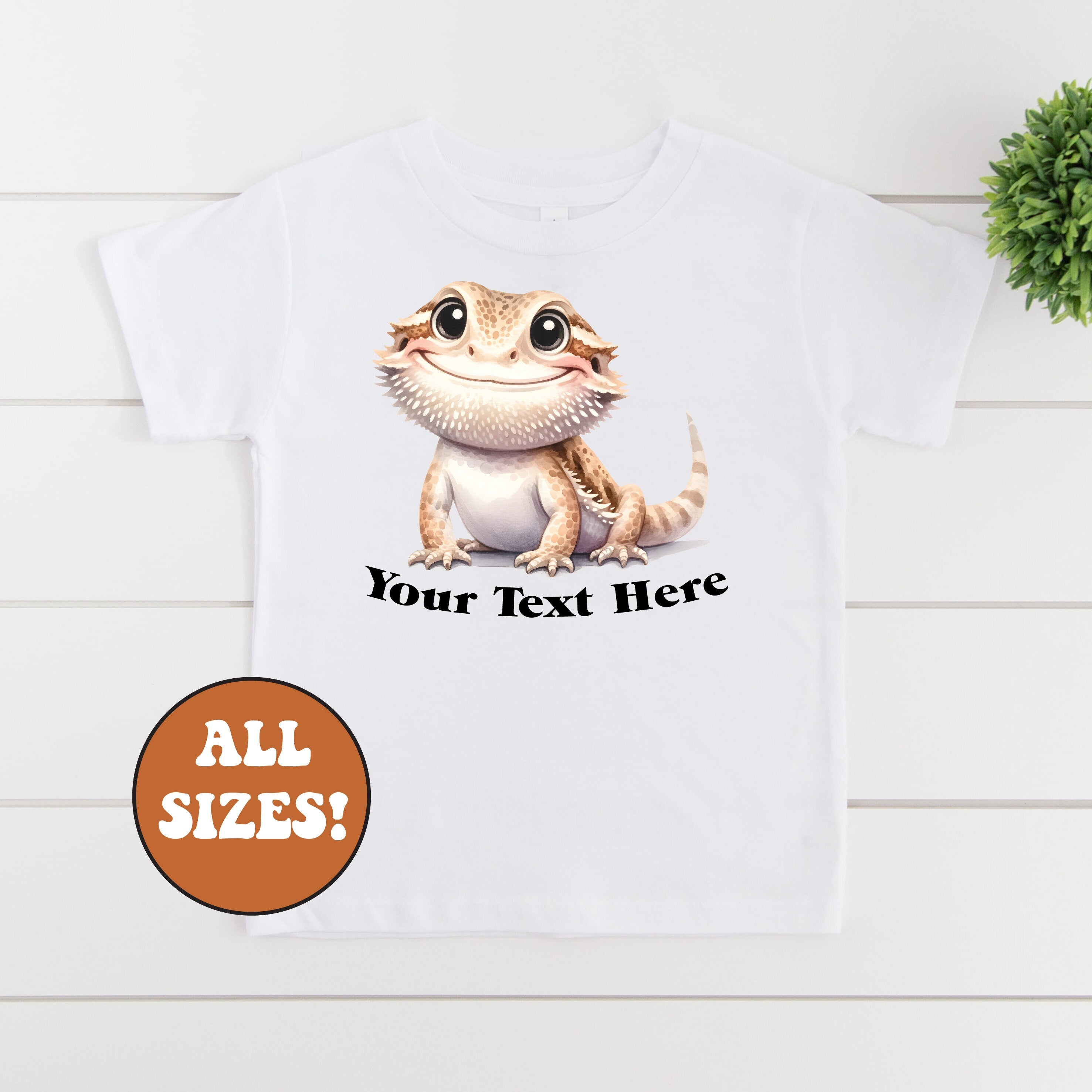 Bearded Dragon T-Shirt for Reptile Lovers - Cool Lizard Graphic Tee for Men & Women - Perfect for Pet Owners, Zoo Visits & Animal Enthusiasts
