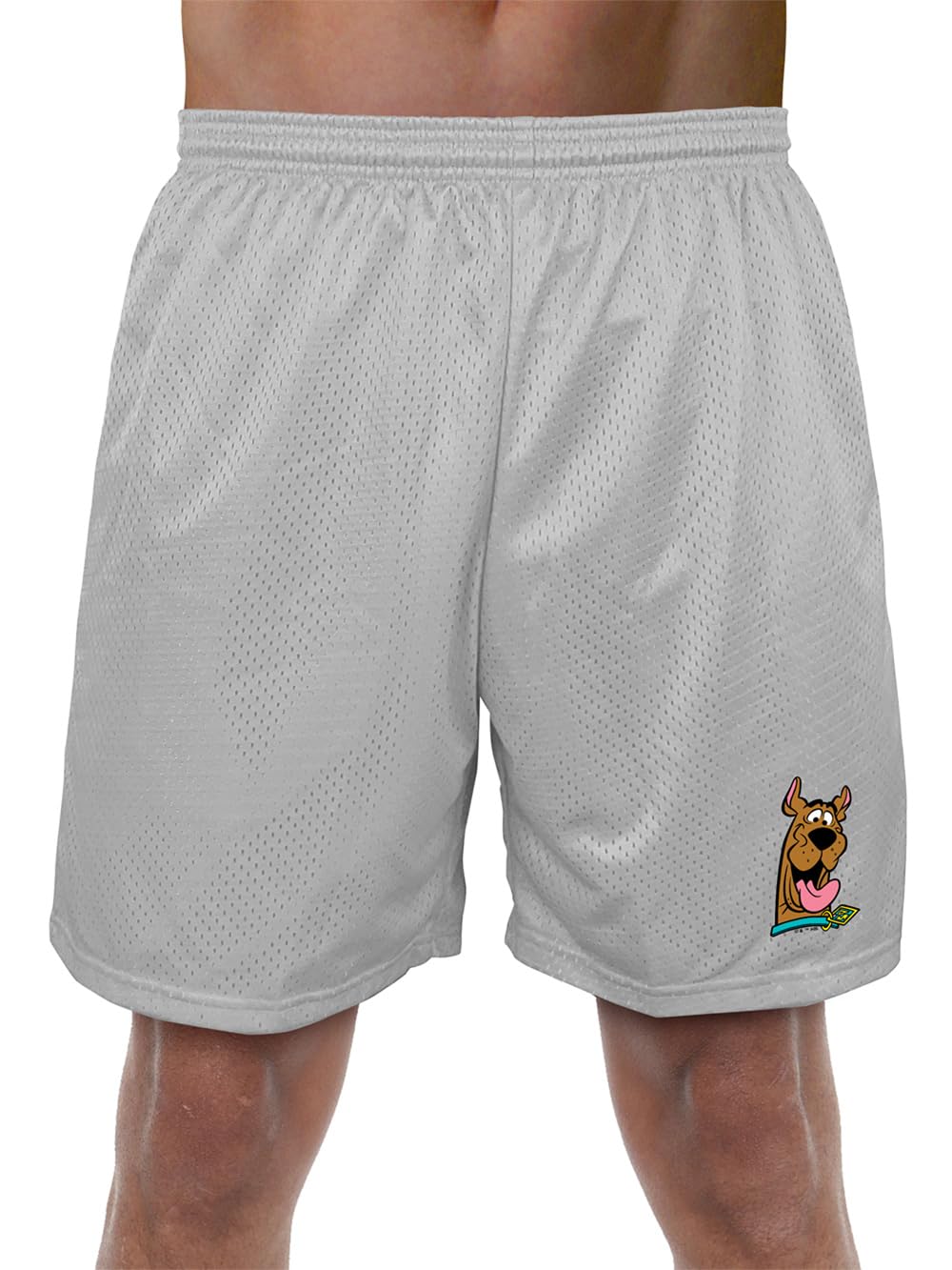 **Popfunk Scooby-Doo Collection Men's Lined Mesh Shorts - Comfortable & Breathable for Summer, Gym, and Casual Wear**
