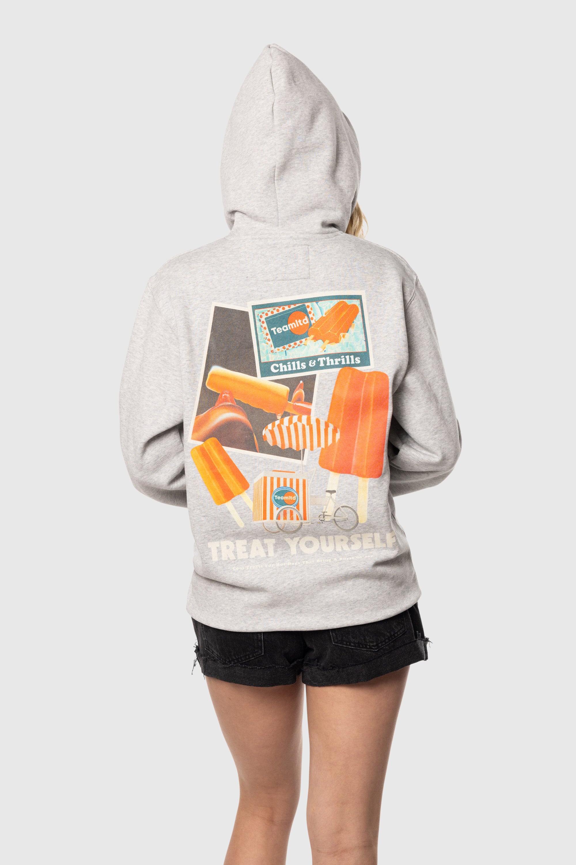 Cozy Treat Yourself Hoodie for Women & Men - Soft Fleece Pullover Sweatshirt - Perfect for Casual Wear, Lounging & Gifting