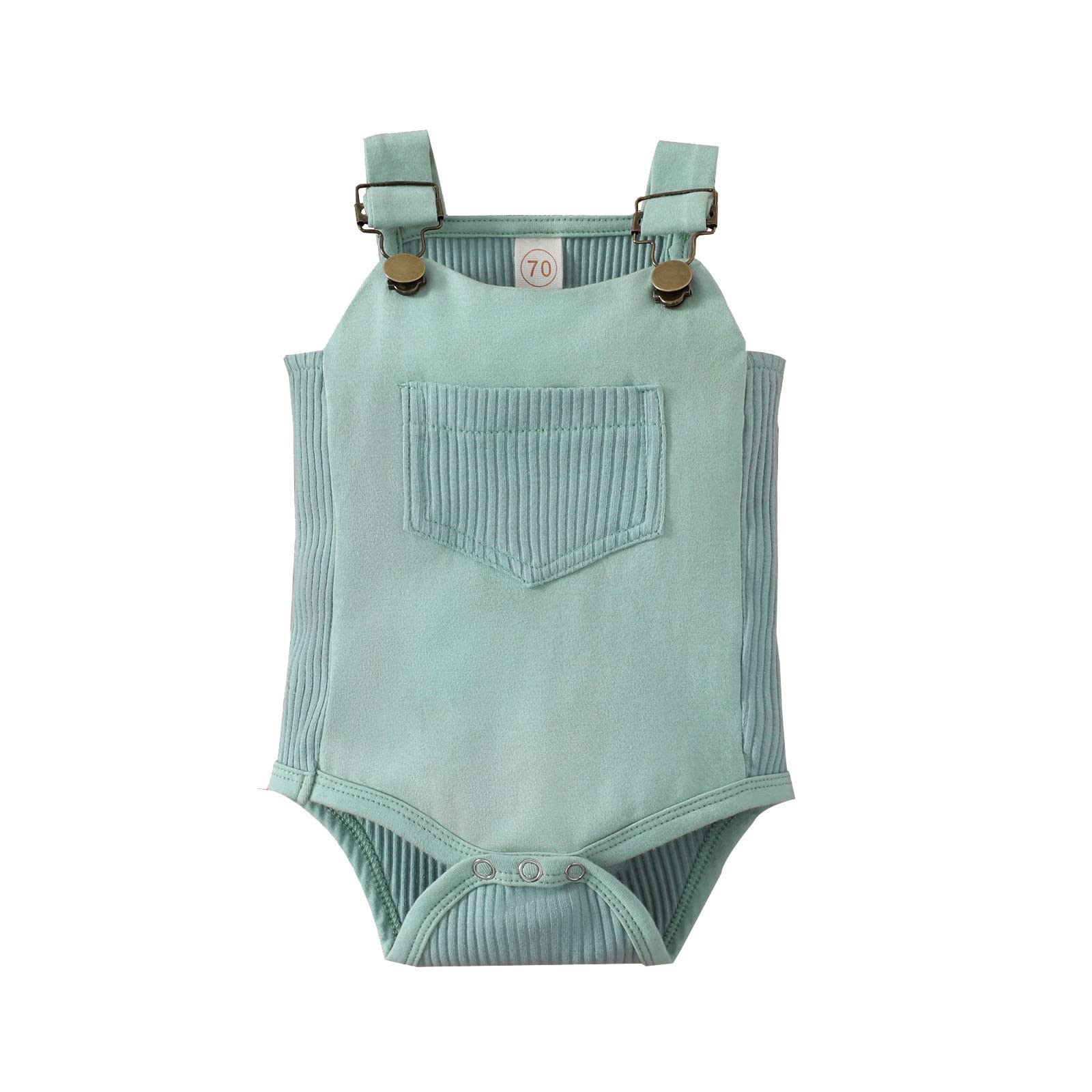 Newborn Sleeveless Romper Bodysuit for Boys & Girls - Casual Outfit