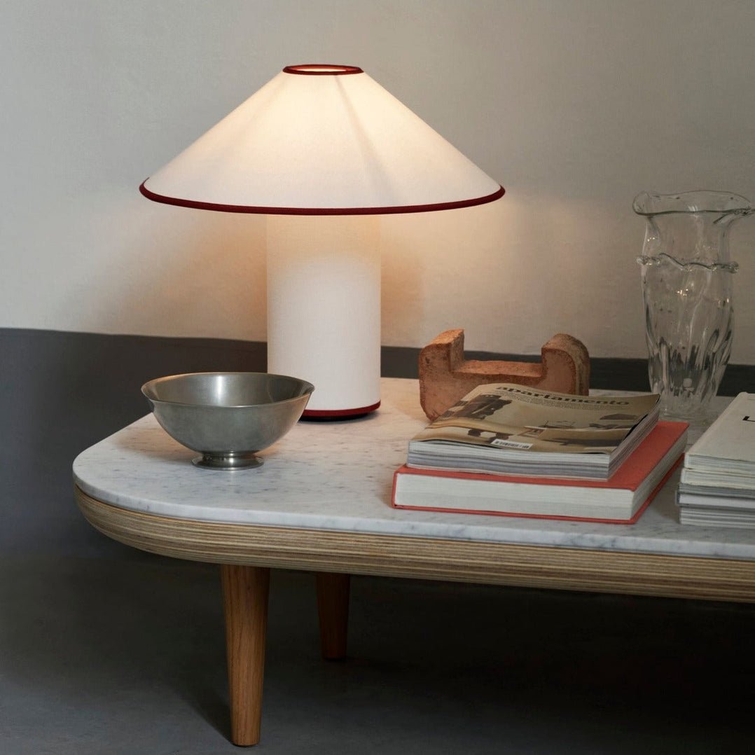 Colette Table Lamp - Modern LED Desk Lamp with Adjustable Brightness & USB Port for Home Office, Bedroom, and Study Room Lighting