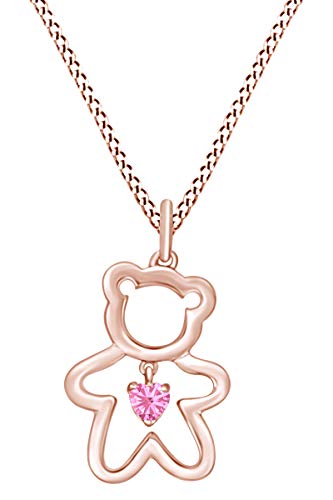 rose-gold-plated-silver : Tourmaline