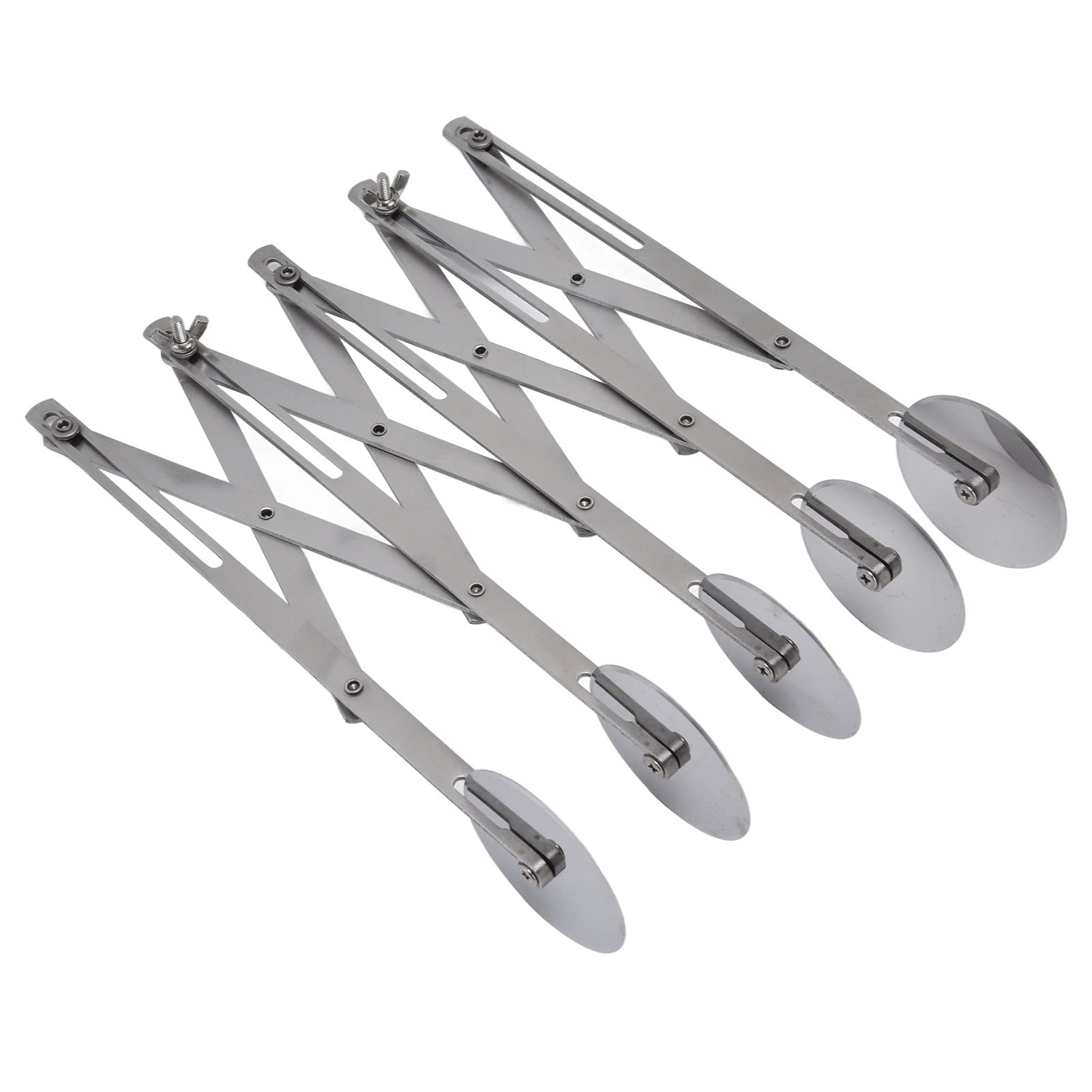 Stainless Steel Pastry Cutter - 5 Round Dough Blender for Baking Biscuits, Cakes & Pizzas | Perfect Kitchen Tool for Home Bakers & Professional Chefs