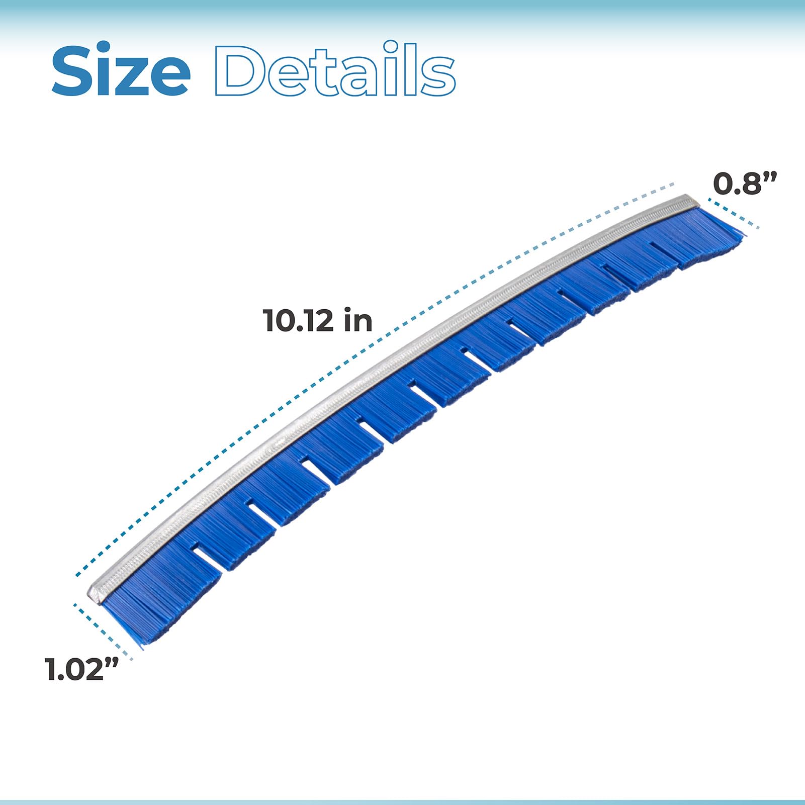 ANTOBLE 3Pcs SPX1068G3 Replacement Brushes for Hayward Pool Vacuum Cleaner Heads - Compatible with Pool Vacuum Head Parts - Perfect for Pool Maintenance & Cleaning Accessories (Ideal for In-Ground & Above-Ground Pools)