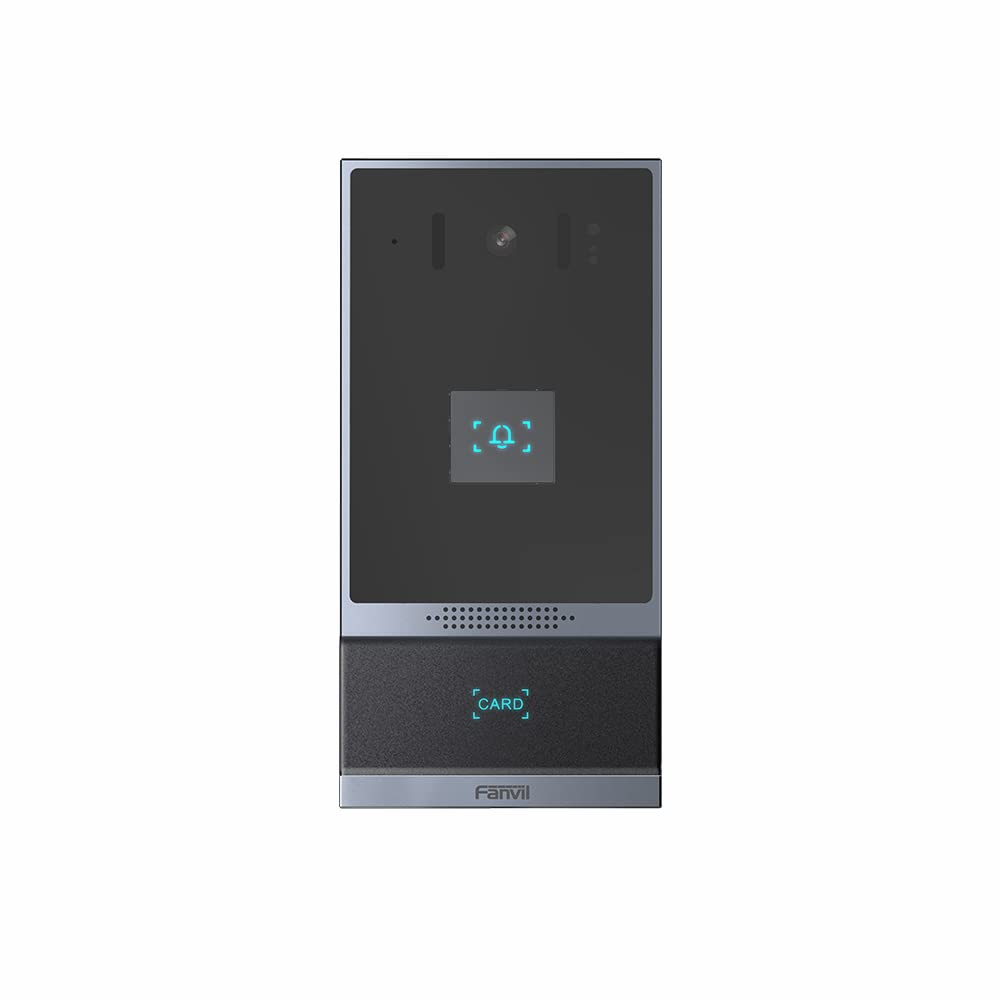 Fanvil i62 PoE Video Door Phone with 2MP HD Camera, Night Vision & Waterproof - Smart Home Security System for Houses, Apartments & Offices