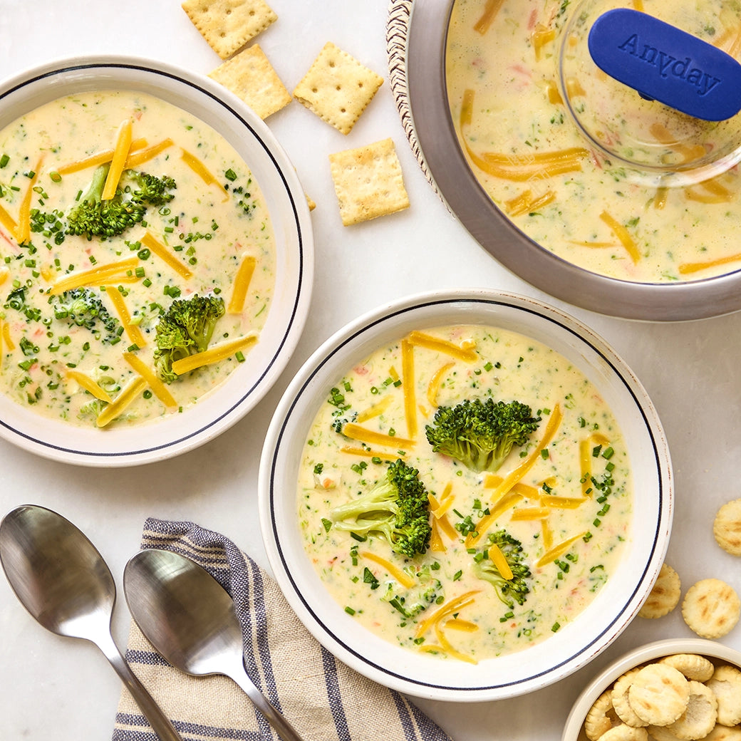 Creamy Broccoli Cheddar Soup Mix - Easy Homemade Soup Recipe for Quick Meals | Perfect for Winter Comfort Food, Family Dinners & Cozy Nights